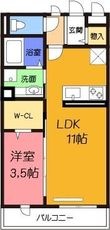 茨木市橋の内2丁目の間取図