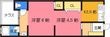 高槻市富田町5丁目の間取図