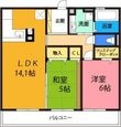 茨木市太田3丁目の間取図