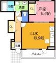茨木市上野町の間取図