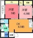 高槻市栄町3丁目の間取図