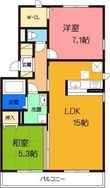 茨木市太田2丁目の間取図