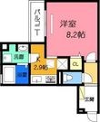 高槻市栄町4丁目の間取図