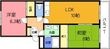 高槻市西町の間取図