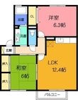高槻市東上牧2丁目の間取図