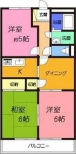 高槻市氷室町1丁目の間取図