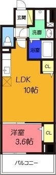 茨木市郡山2丁目の間取図