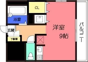 拡大写真:高槻市今城町 3階305の間取り