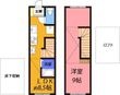 高槻市竹の内町の間取図