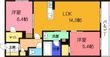 茨木市上野町の間取図