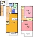 茨木市郡5丁目の間取図