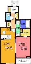 摂津市鳥飼西２丁目の間取図