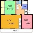 高槻市牧田町の間取図