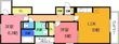 茨木市蔵垣内2丁目の間取図