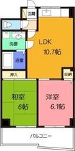 茨木市鮎川2丁目の間取図