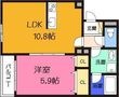 茨木市総持寺１丁目の間取図