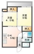 コアマンションの間取図