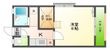 山形市千歳１丁目の間取図