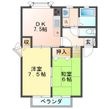 山形市大野目4丁目の間取図