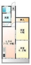 宿毛市高砂の間取図