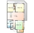 ロサンジュ西中央の間取図