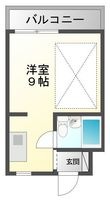 クリスタル二河の間取図