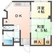 ハイツ内藤の間取図