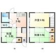 タミオアパートの間取図