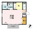 ボナールＫⅡの間取図