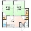 坂本アパートの間取図