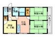 写真：谷本アパート2階の間取図