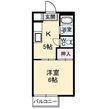 シティーMの間取図