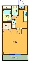 東広島市西条中央7丁目の間取図
