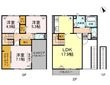 カサフロールＡの間取図