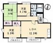フレグランス阿賀南C棟の間取図