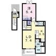 ｂｅｌｌｅ・８８の間取図