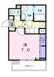ベルＡの間取図