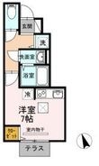 セジュール有の間取図