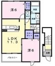 スリズイエの間取図