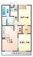 ラヴィーヌの間取図