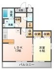 ラヴィーヌの間取図