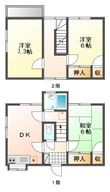サニーテラスの間取図