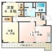 プラムシャトーの間取図