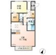エアルアクティース　Ⅱ　の間取図