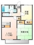 B-FLATの間取図