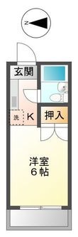 メゾンポナールの間取図