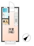エステートピアFUJI(B)の間取図