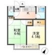 山口コーポの間取図