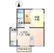 倉敷市鳥羽の間取図