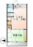 福山市東吉津町の間取図